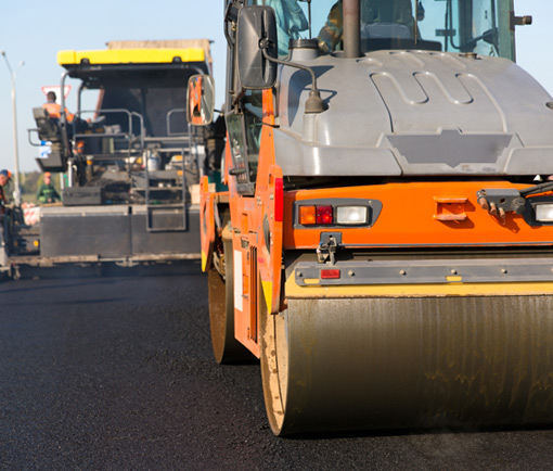 Road construction equipment 