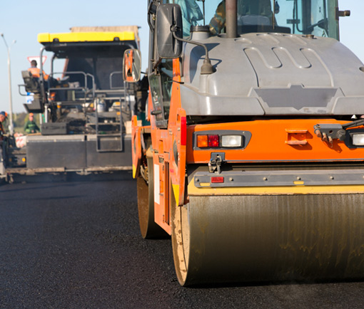 Road construction equipment